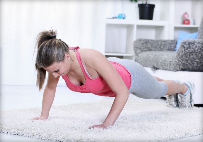 Фитнесс упражнения для похудения дома